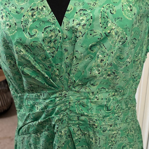 10 Crosby Derek Lam Green Maxi Dress - Picture 4 of 8